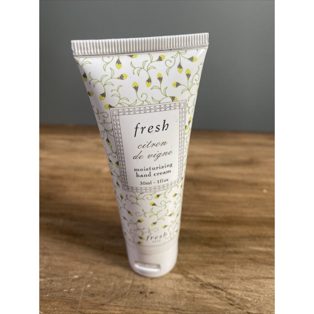 FRESH CITRON DE VIGNE MOISTURIZING HAND CREAM 30 ML/1 OZ. FULL SIZE NEW SEALED